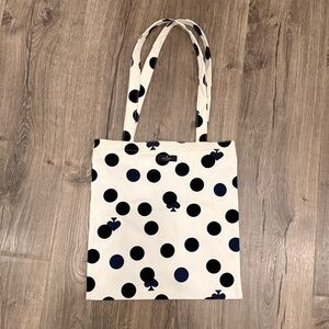 Kate Spade New York 'Dot Canvas' Bon Shopper canvas tote bag BRAND NEW